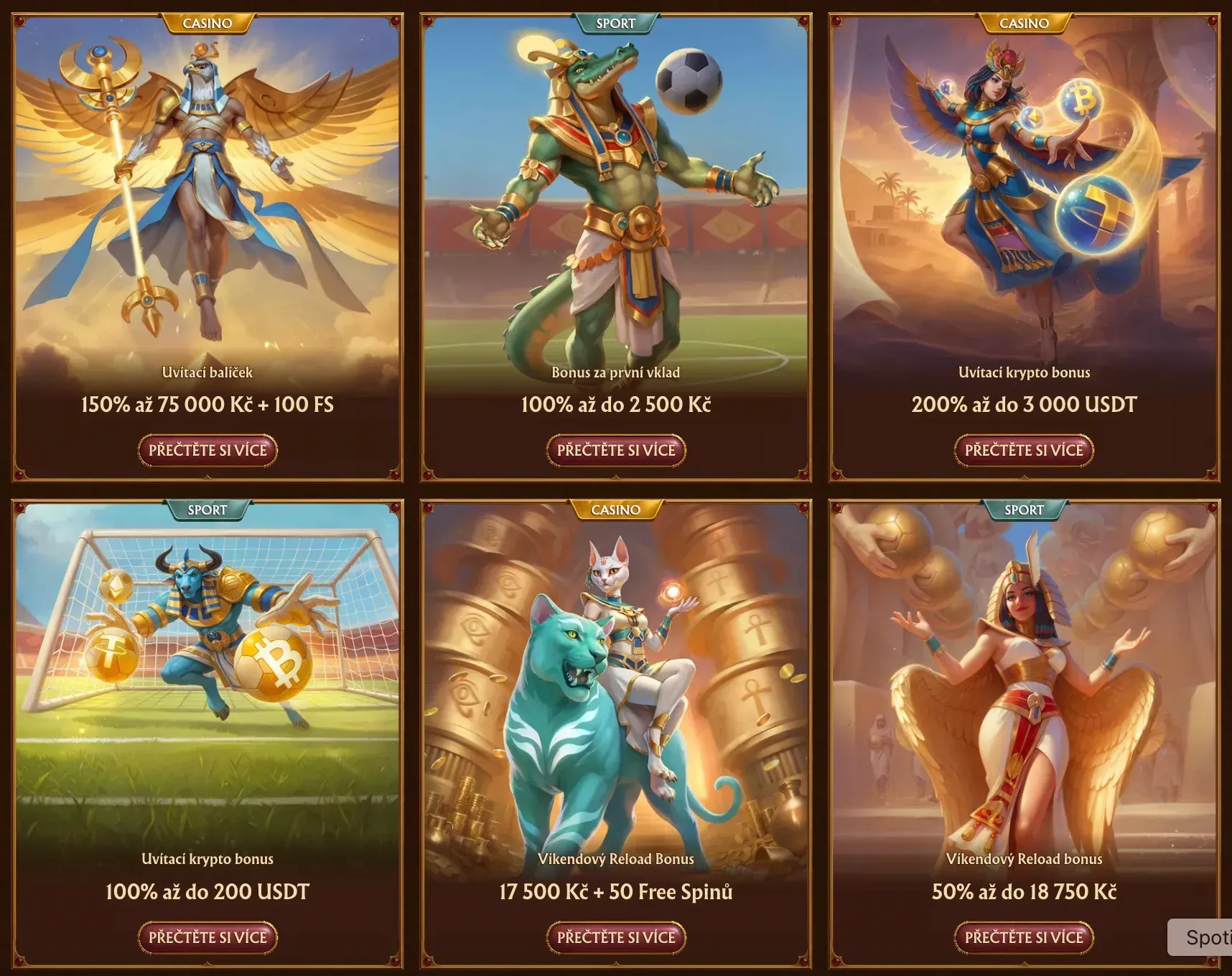 Propagace v casino Amunra